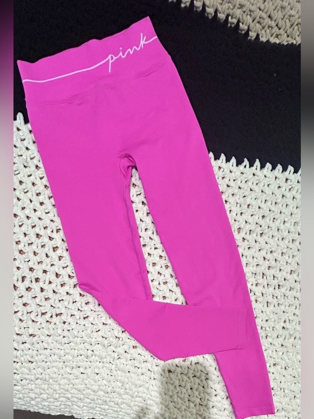 PINK Victoria's Secret Bright Pink Girls' Active Leggings